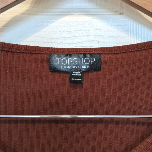 Topshop long sleeve crop top - Picture 3 of 6